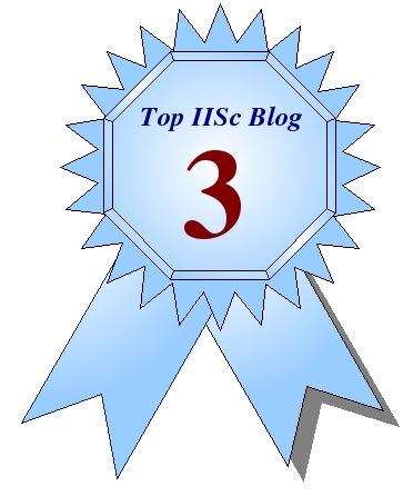Top IISc Blog: Rank 3.